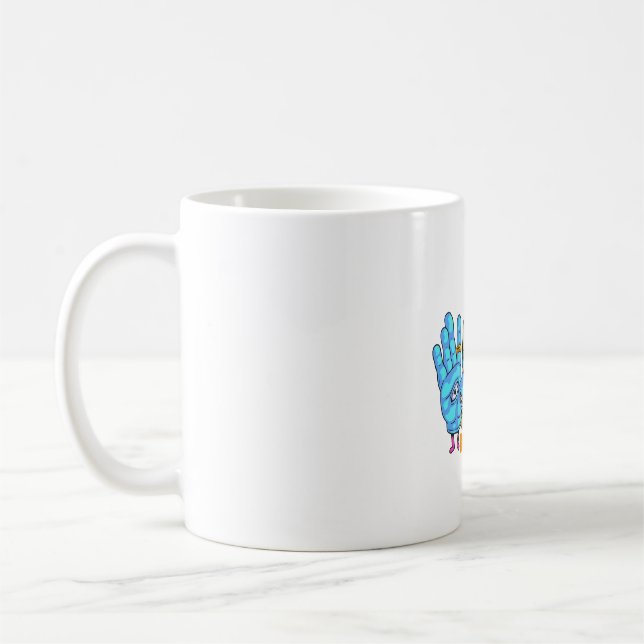 Caneca De Café Pesadelo De Presente De Halloween Antes Do Natal (Esquerda)