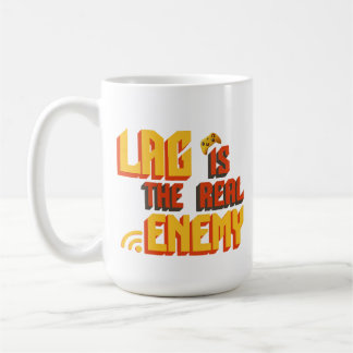Caneca De Café Pesadelo dos Jogadores: LAG