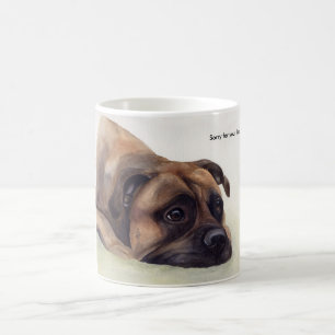 Caneca De Café Pesaroso para seu presente do animal de estimaçã