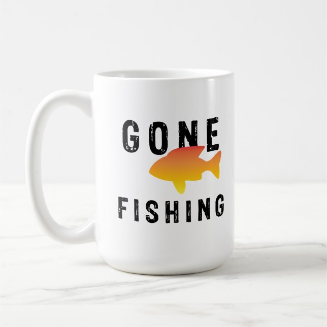 Caneca De Café Pesca abandonada (Esquerda)