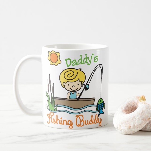 Caneca De Café Pesca Buddy (Com Donut)