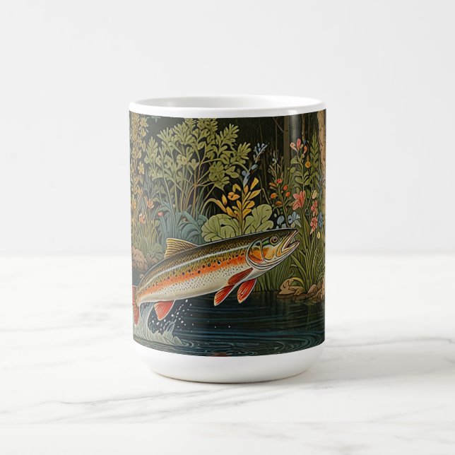 Caneca De Café Pesca com mosca russa (Centro)