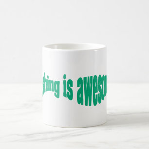 Caneca De Café Pesca com tipografia