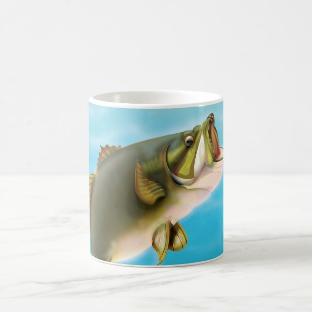 Caneca De Café Pesca De Carpas (Centro)