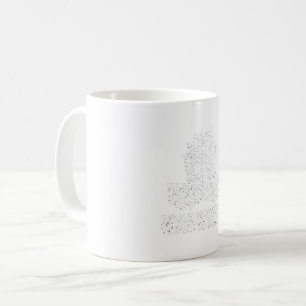 Caneca De Café Pesca de Crappie no Inverno Caçador de Placas