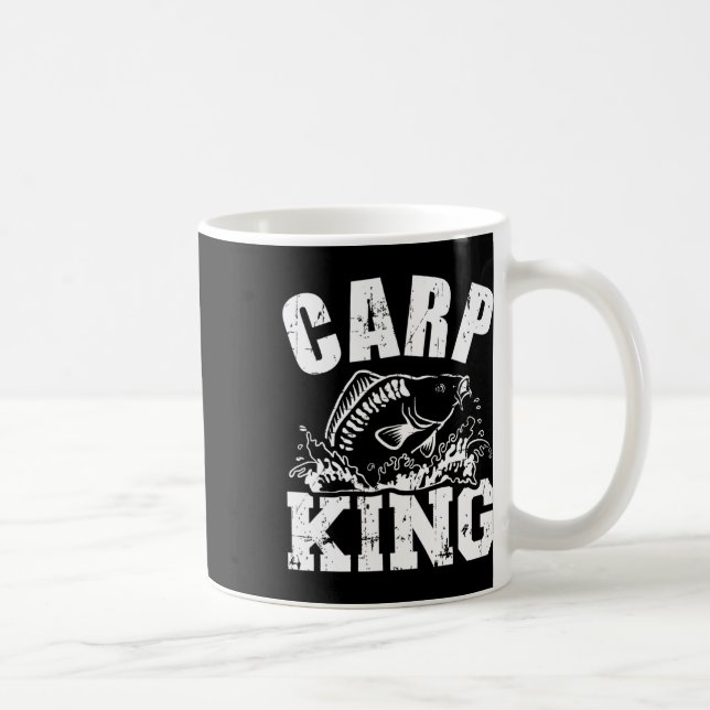 Caneca De Café Pesca do Rei Carpa  (Direita)