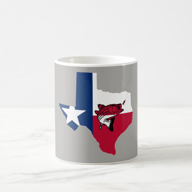 Caneca De Café Pesca do Texas (Centro)
