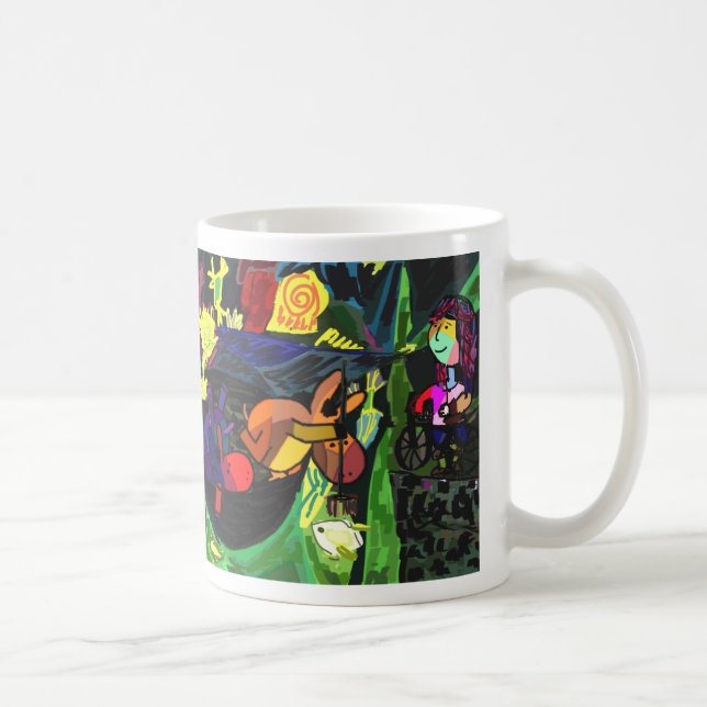 Caneca De Café pesca dos asnos (Direita)