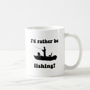 Caneca De Café Pesca engraçada
