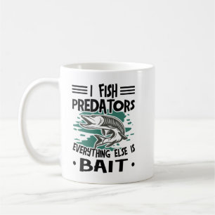 Caneca De Café Pesca Musky I Peixes Predadores Pike Fish_728