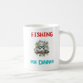 Caneca De Café "Pesca Para Janto"