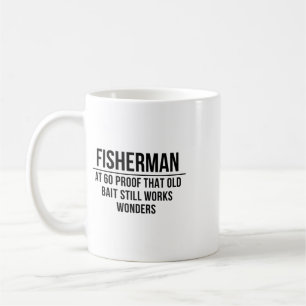 Caneca De Café Pescador aos 60: Prova que a idade não é problema