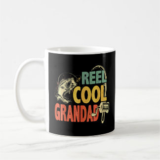 Caneca De Café Pescador legal Pesca Vintage Reel Legal Avô F