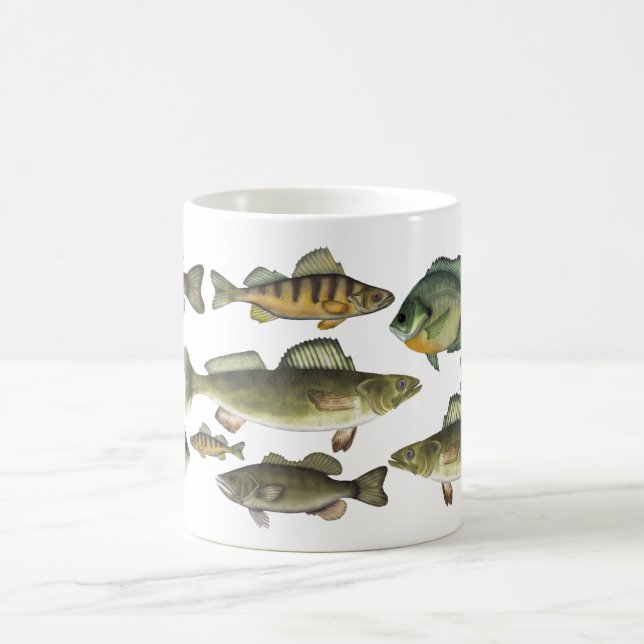 Caneca De Café Pescador Moderno Angler Fish Hobby (Centro)