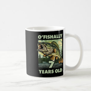Caneca De Café Pescador O'fishally 7 anos de idade Pássaro 7 de p