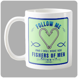 CANECA DE CAFÉ PESCADORES DE HOMENS MUG GREEN