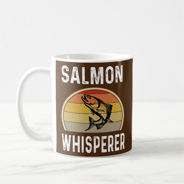 Caneca De Café Pescadores de pesca de salmão (Esquerda)