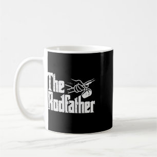 Caneca De Café Pescaria O Rodfather Paródia Engraçada Pai Avô Pap