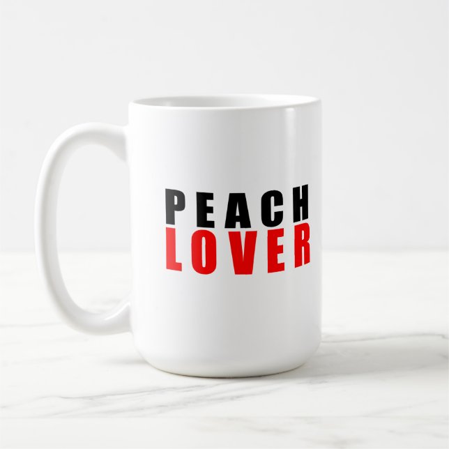 Caneca De Café Pêssego (Esquerda)