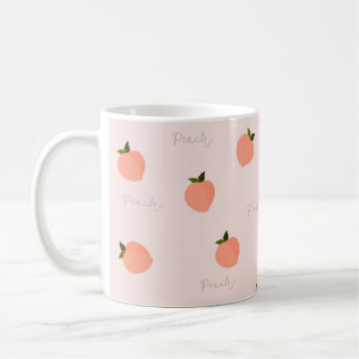 Caneca De Café Pêssego Peachify