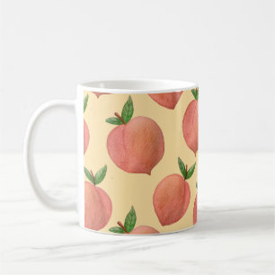 Caneca De Café Pêssegos