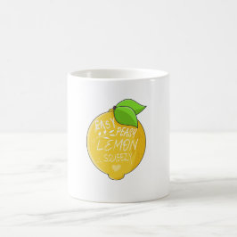 Caneca De Café Péssimo e fácil espremimento de limão