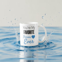 Pessoa favorita personalizada para sempre