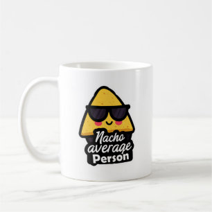 Caneca De Café Pessoa Não Média Nacho – Nachos Legais Engraçados