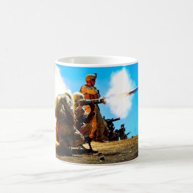CANECA DE CAFÉ PESSOAL DE COMBATE DOS EUA (Centro)