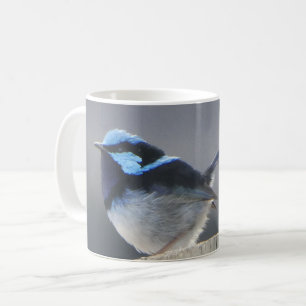 Caneca de Café Pessoal Superb Fairywren Fofa