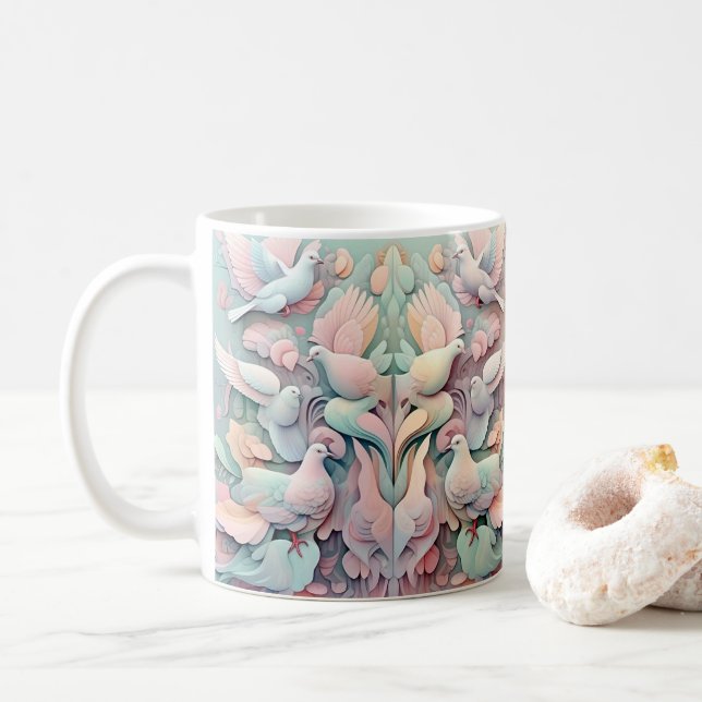 CANECA DE CAFÉ " PESSOALMENTE DESCENDENTE " (Com Donut)