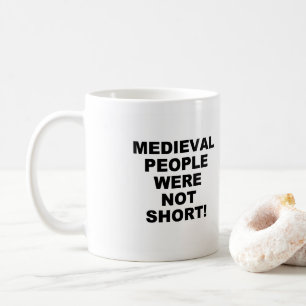 Caneca De Café Pessoas Curta Medieval