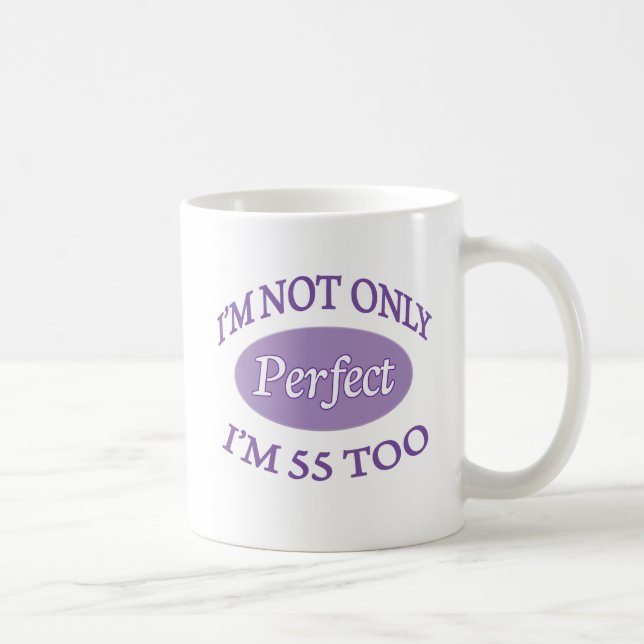 Caneca De Café Pessoas de 55 anos perfeitas (Direita)