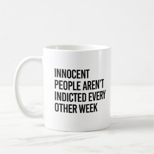 Caneca De Café Pessoas inocentes não são indiciadas