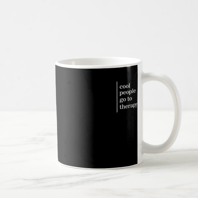 Caneca De Café Pessoas Legal De Saúde Mental Visam Sensibilização (Direita)