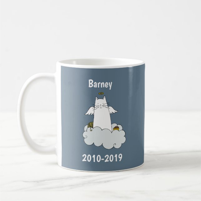 Caneca De Café Pet Cat Memorial Mug (Esquerda)