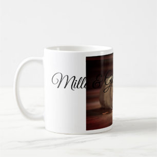 Caneca De Café Pet Frities adiciona nome e foto animal amor