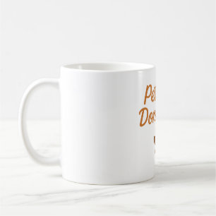 Caneca De Café Pet Hair, não se importe - Design de impressão col