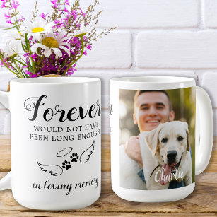 Caneca De Café Pet Memorial Dog Perde Memória Amante Foto Persona