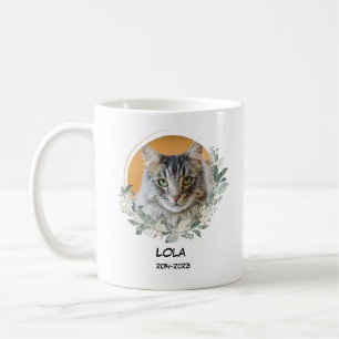 Caneca De Café Pet Memorial Perda de Memória por Morte de Gato