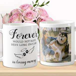 Caneca De Café Pet Memorial Personalizado Foto Em Memória Adorado