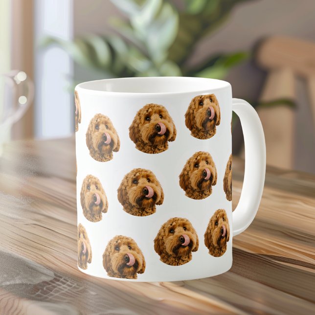 Caneca De Café Pet Photo Mug Personalizado | Presente personaliza (Criador carregado)