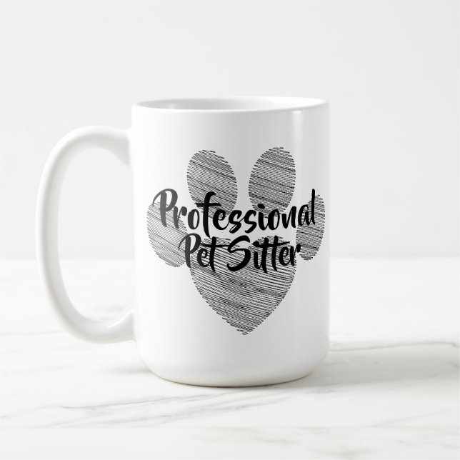 Caneca De Café Pet Profissional (Esquerda)