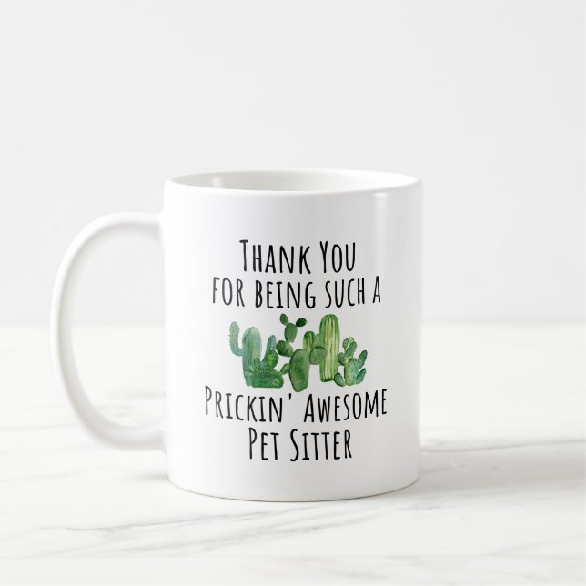 Caneca De Café Pet Sitter Walker (Esquerda)