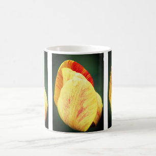 Caneca De Café Pétalas de Flor de Tulip