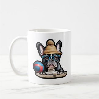 Caneca De Café Pétanque Bulldog Bonjour [FUN!] - Coffee Mug