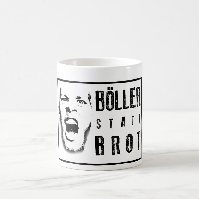 Caneca De Café Petardo em vez de pão! (Centro)