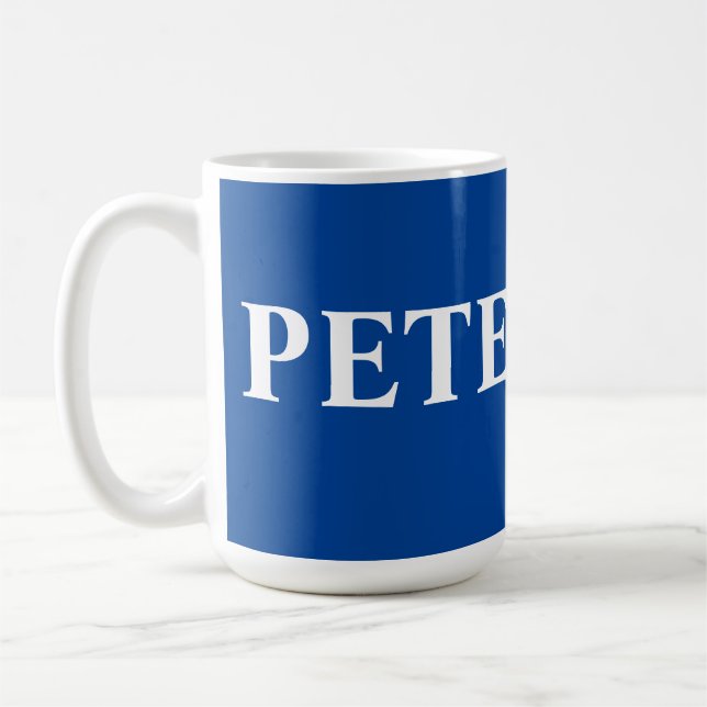 Caneca De Café Pete! (Esquerda)