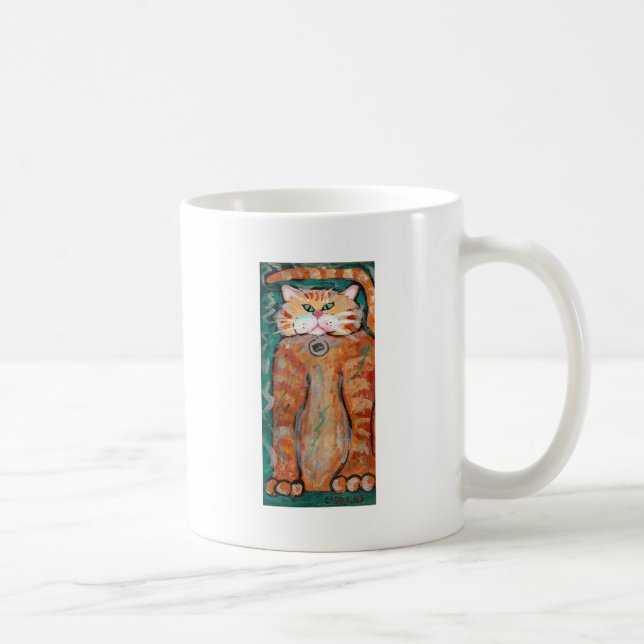 Caneca De Café Pete o gato (Direita)