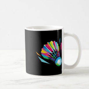 Caneca De Café Peteca Raquete Esporte Badminton Pop Art 